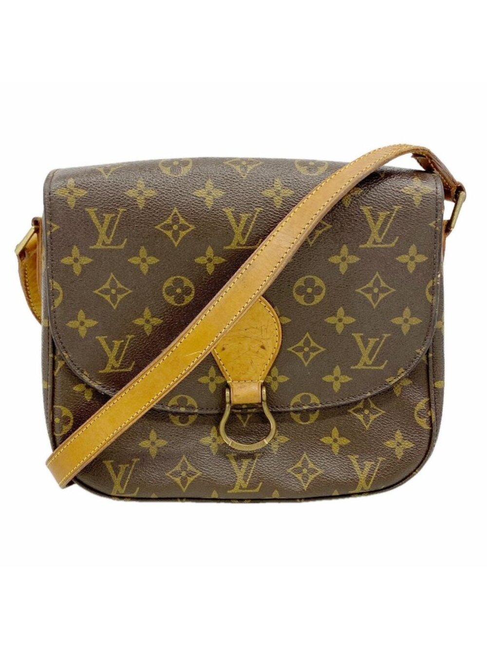 Louis Vuitton Shoulder Bag Monogram Saint-cloud GM Brown